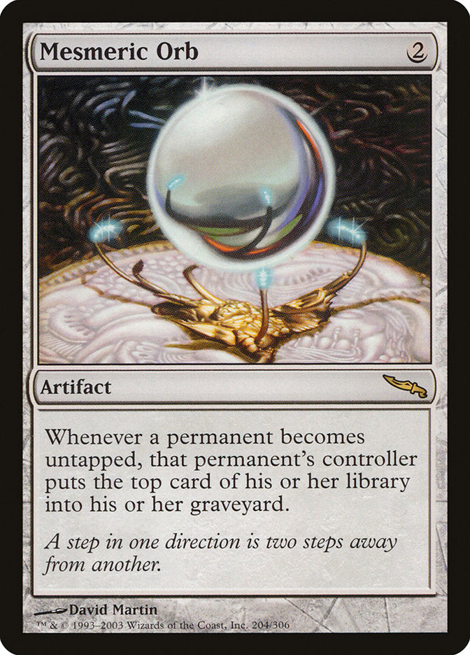 Mesmeric Orb [Mirrodin] | Game Haven TX