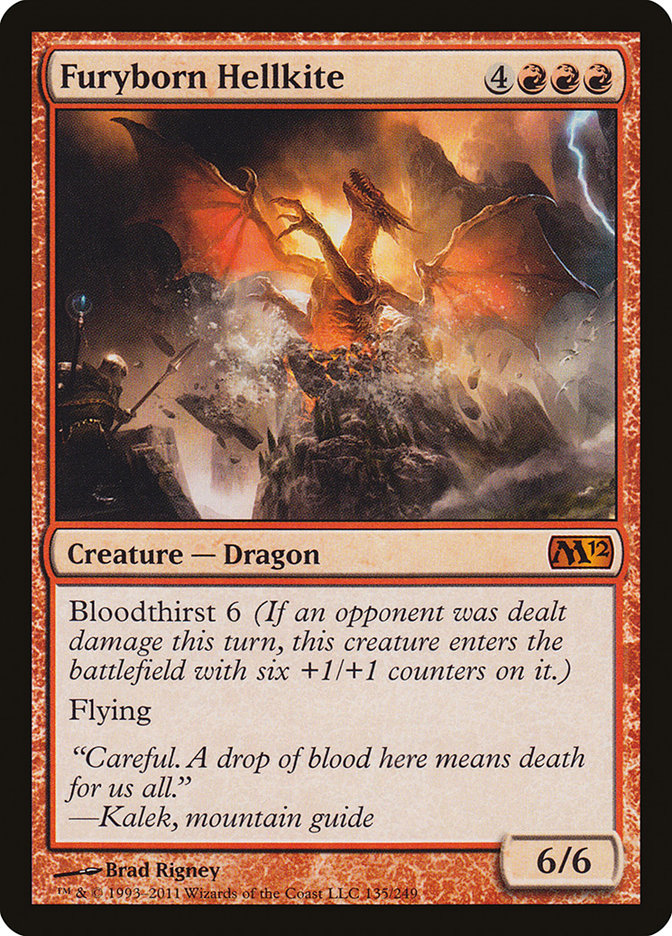 Furyborn Hellkite [Magic 2012] | Game Haven TX