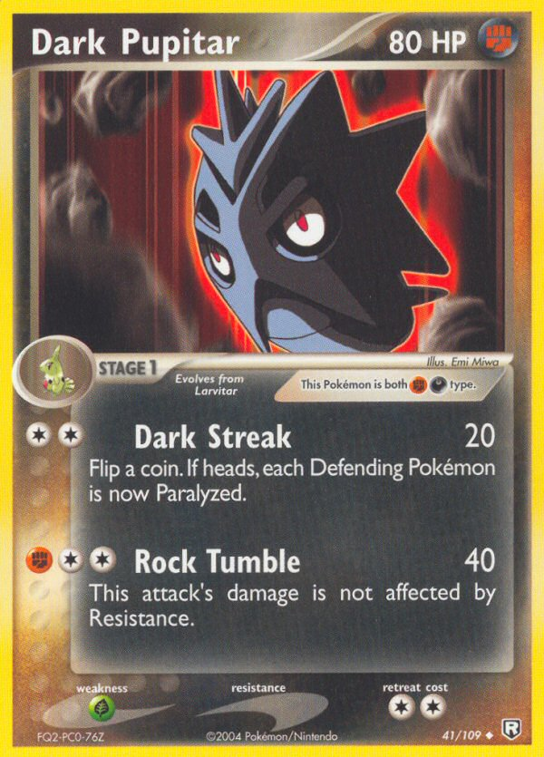 Dark Pupitar (41/109) [EX: Team Rocket Returns] | Game Haven TX