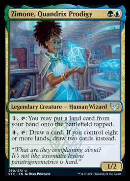 Zimone, Quandrix Prodigy [Strixhaven: School of Mages] | Game Haven TX