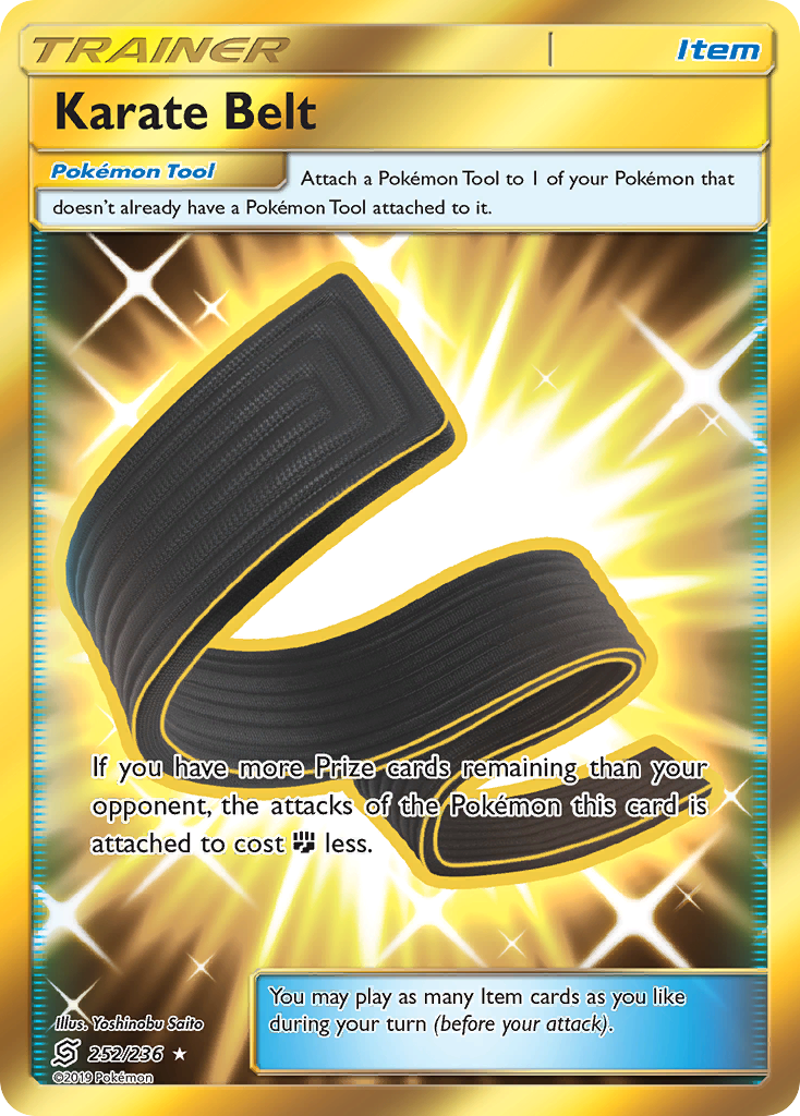 Karate Belt (252/236) [Sun & Moon: Unified Minds] | Game Haven TX
