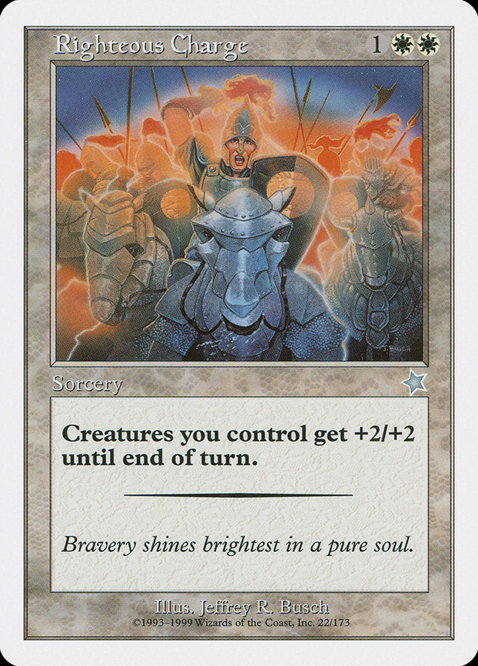 Righteous Charge [Starter 1999] | Game Haven TX