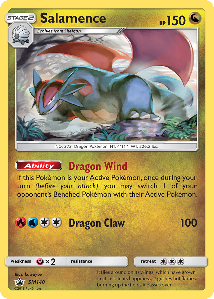 Salamence (SM140) [Sun & Moon: Black Star Promos] | Game Haven TX