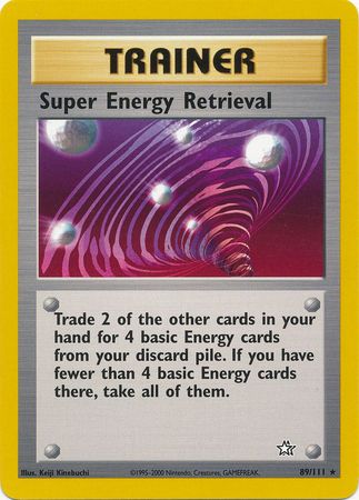 Super Energy Retrieval (89/111) [Neo Genesis Unlimited] | Game Haven TX