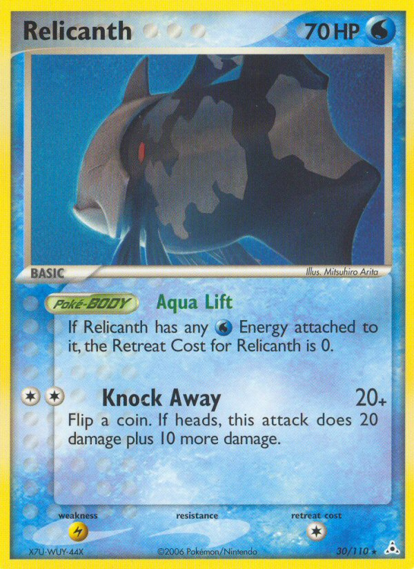 Relicanth (30/110) [EX: Holon Phantoms] | Game Haven TX