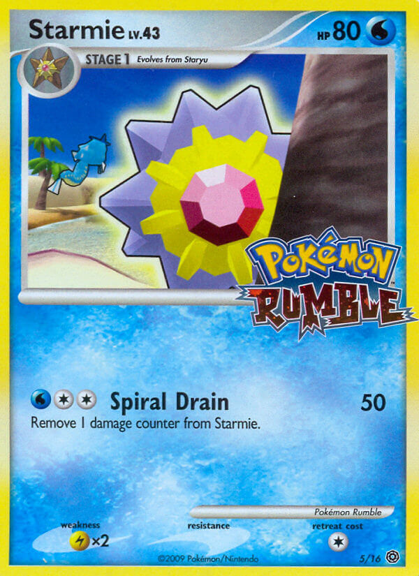 Starmie (5/16) [Pokémon Rumble] | Game Haven TX