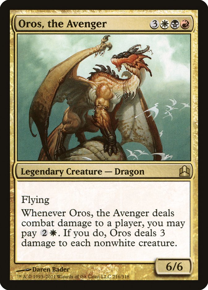 Oros, the Avenger [Commander 2011] | Game Haven TX