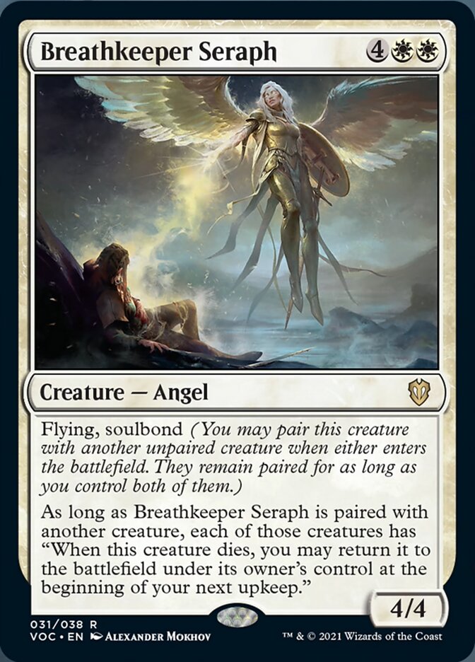 Breathkeeper Seraph [Innistrad: Crimson Vow Commander] | Game Haven TX