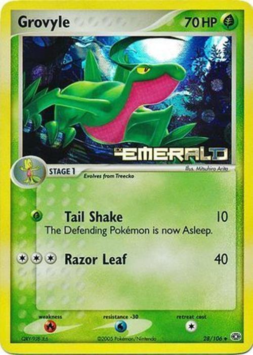Grovyle (28/106) (Stamped) [EX: Emerald] | Game Haven TX