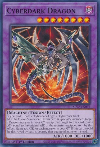 Cyberdark Dragon [SDCS-EN045] Common | Game Haven TX