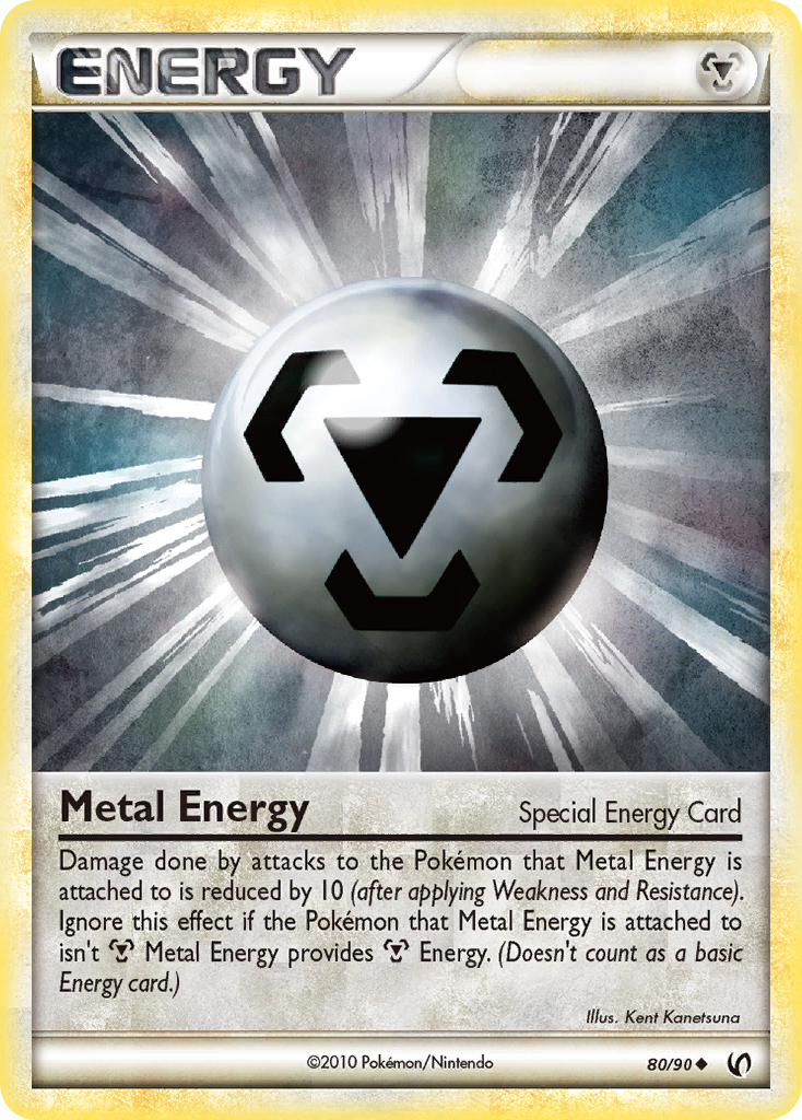 Metal Energy (80/90) [HeartGold & SoulSilver: Undaunted] | Game Haven TX