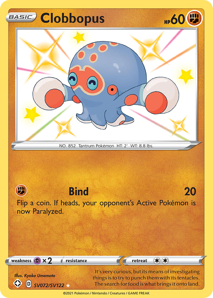 Clobbopus (SV072/SV122) [Sword & Shield: Shining Fates] | Game Haven TX