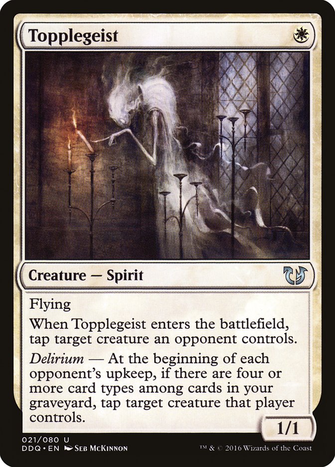 Topplegeist [Duel Decks: Blessed vs. Cursed] | Game Haven TX