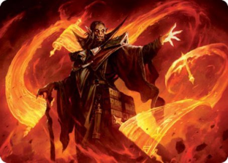 Plargg, Dean of Chaos Art Card [Strixhaven: School of Mages Art Series] | Game Haven TX