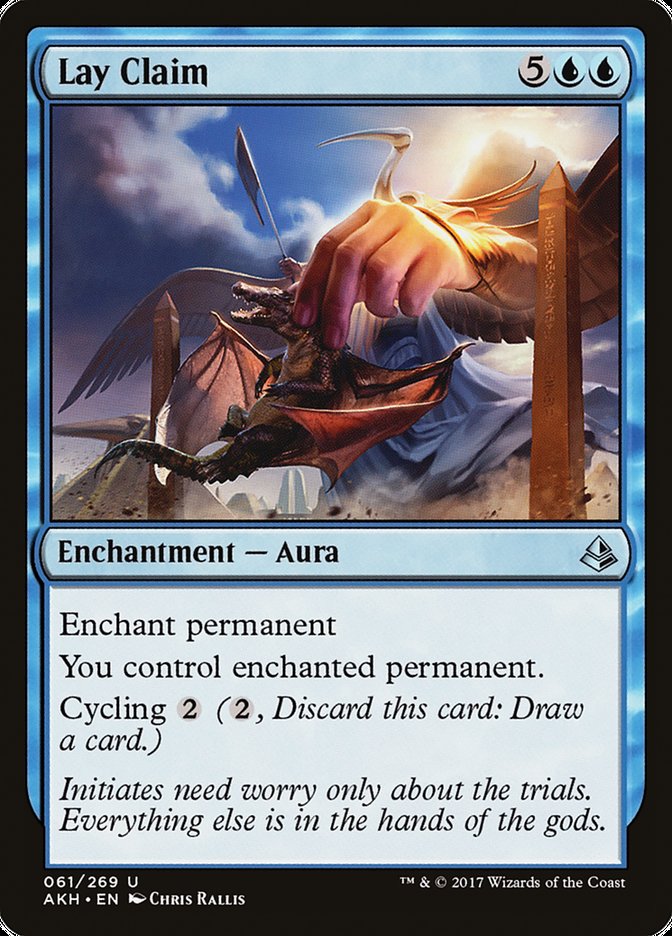 Lay Claim [Amonkhet] | Game Haven TX