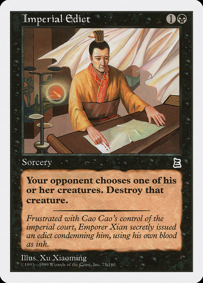 Imperial Edict [Portal Three Kingdoms] | Game Haven TX
