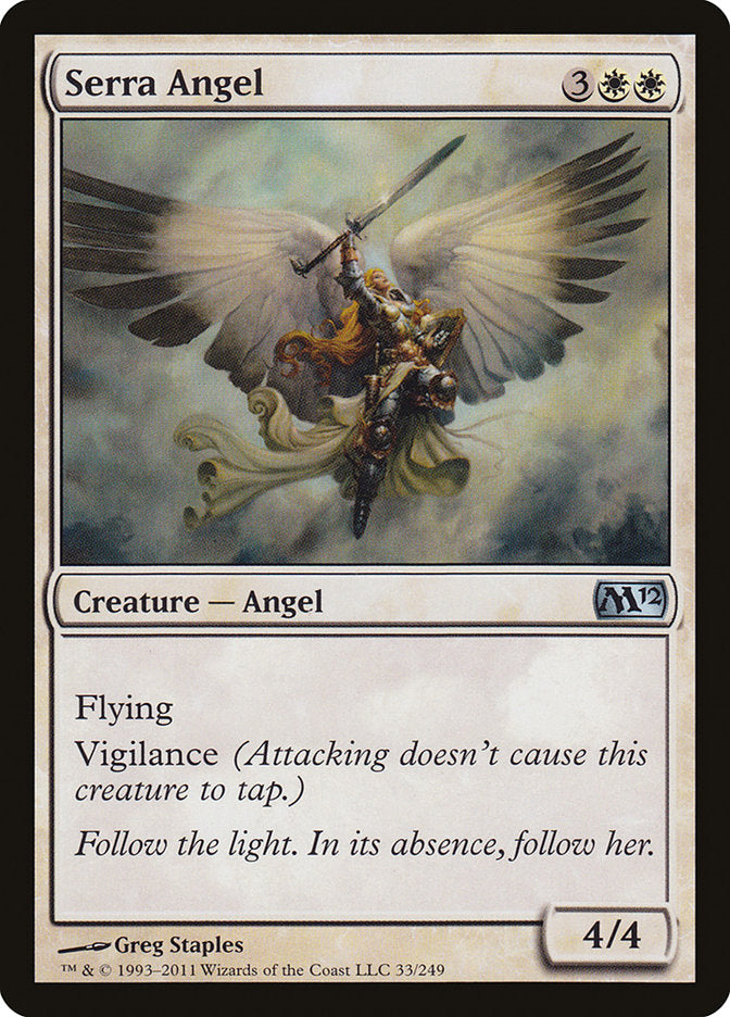 Serra Angel [Magic 2012] | Game Haven TX
