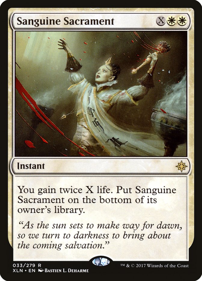 Sanguine Sacrament [Ixalan] | Game Haven TX