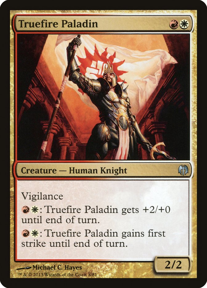 Truefire Paladin [Duel Decks: Heroes vs. Monsters] | Game Haven TX