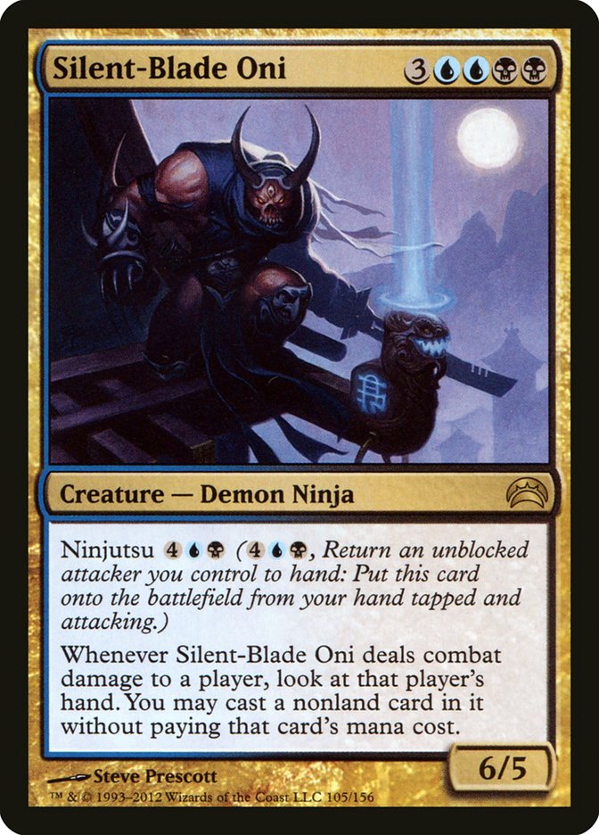 Silent-Blade Oni [Planechase 2012] | Game Haven TX