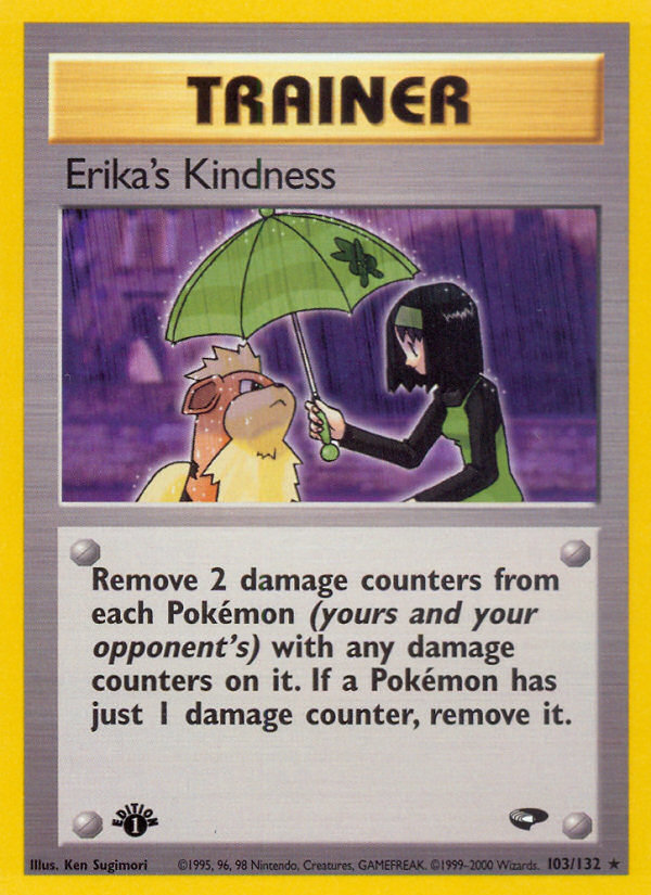 Erika's Kindness (103/132) [Gym Challenge 1st Edition] | Game Haven TX