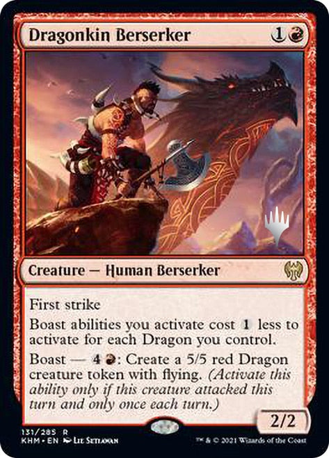 Dragonkin Berserker [Kaldheim Promo Pack] | Game Haven TX