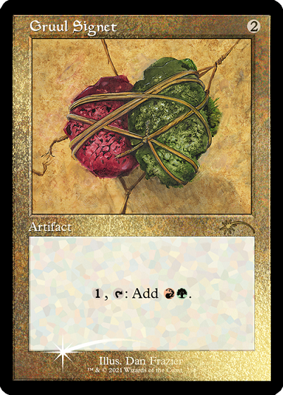 Gruul Signet (Retro) (Etched Foil) [Secret Lair Drop Series] | Game Haven TX