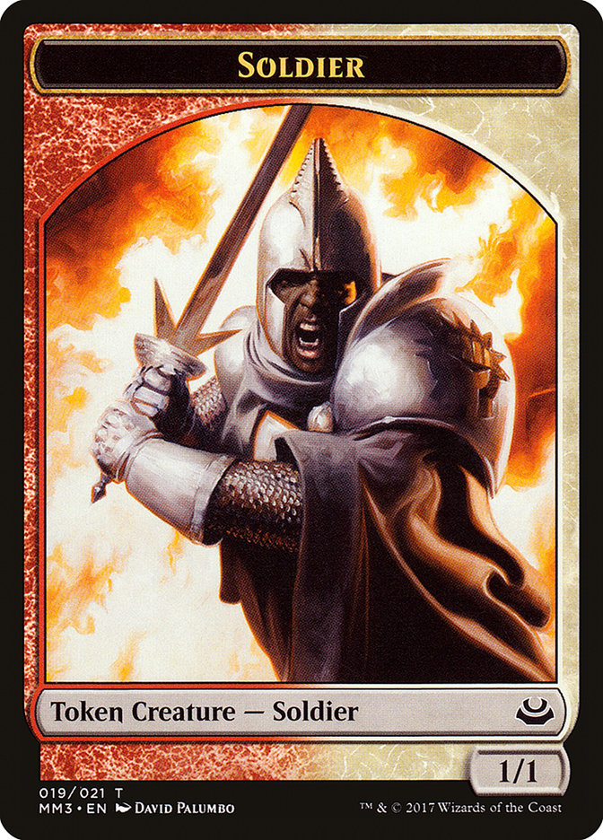 Soldier (019/021) [Modern Masters 2017 Tokens] | Game Haven TX