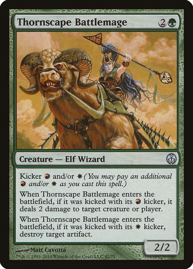 Thornscape Battlemage [Duel Decks: Phyrexia vs. the Coalition] | Game Haven TX
