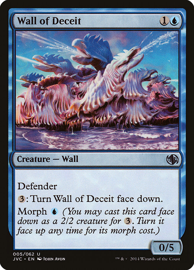 Wall of Deceit [Duel Decks Anthology: Jace vs. Chandra] | Game Haven TX