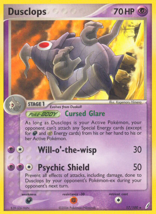 Dusclops (17/100) [EX: Crystal Guardians] | Game Haven TX