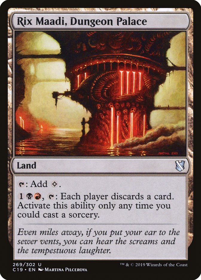Rix Maadi, Dungeon Palace [Commander 2019] | Game Haven TX