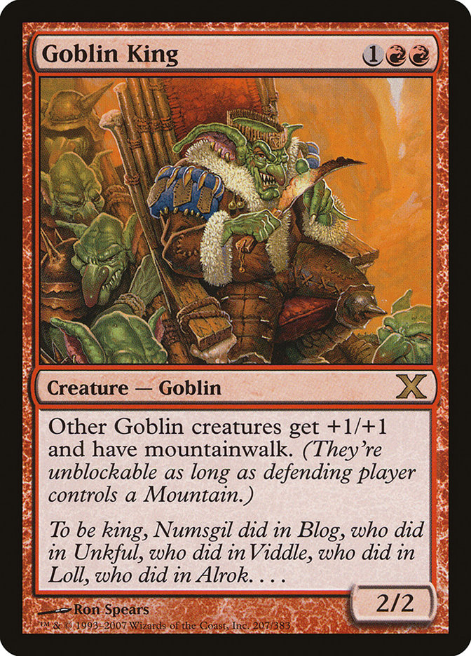 Goblin King [Tenth Edition] | Game Haven TX