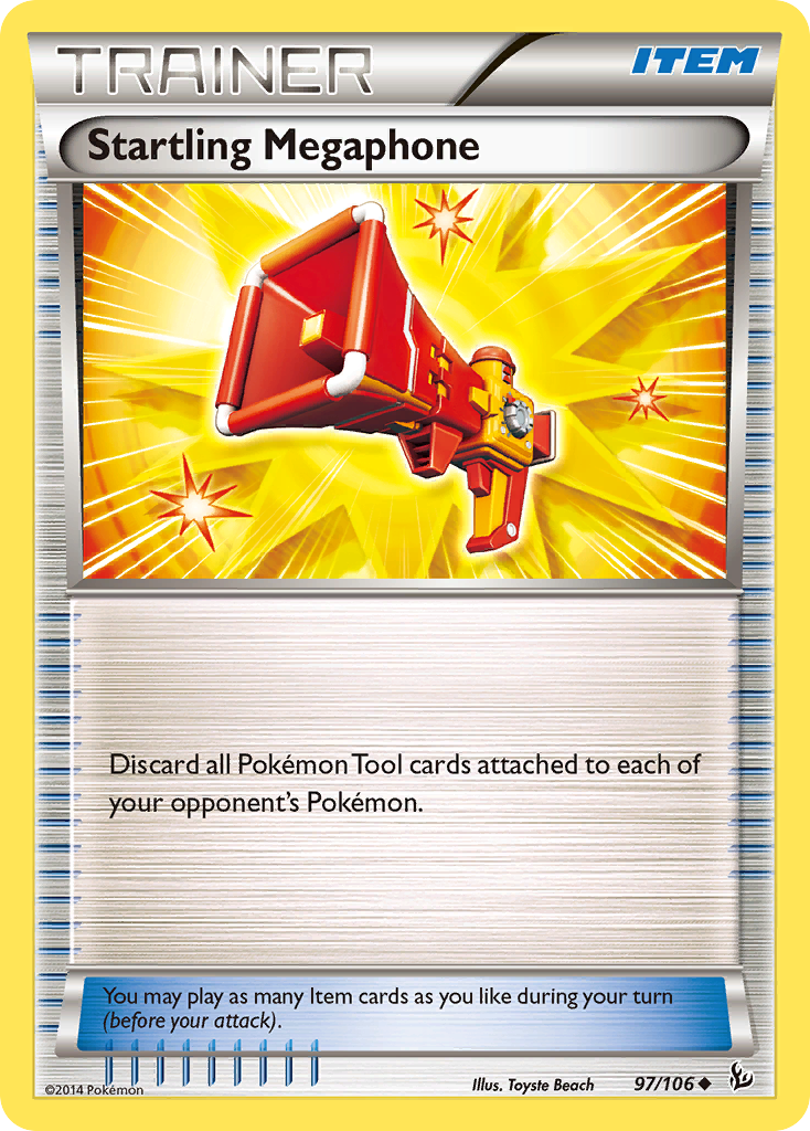 Startling Megaphone (97/106) [XY: Flashfire] | Game Haven TX