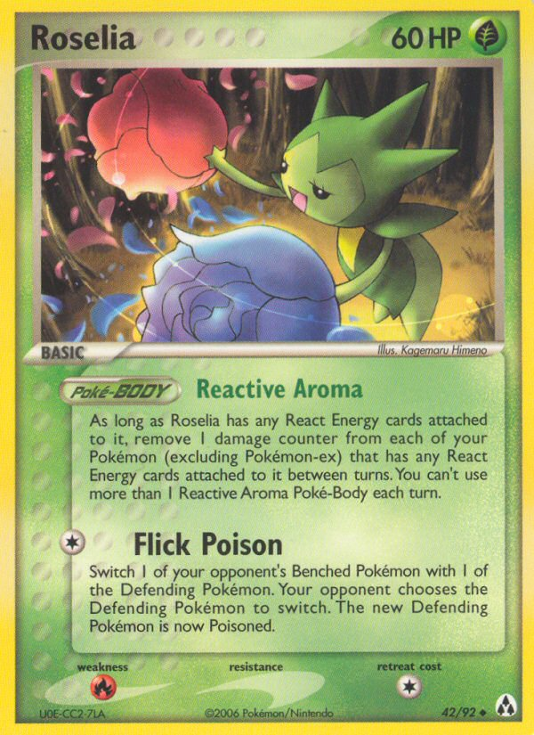 Roselia (42/92) [EX: Legend Maker] | Game Haven TX