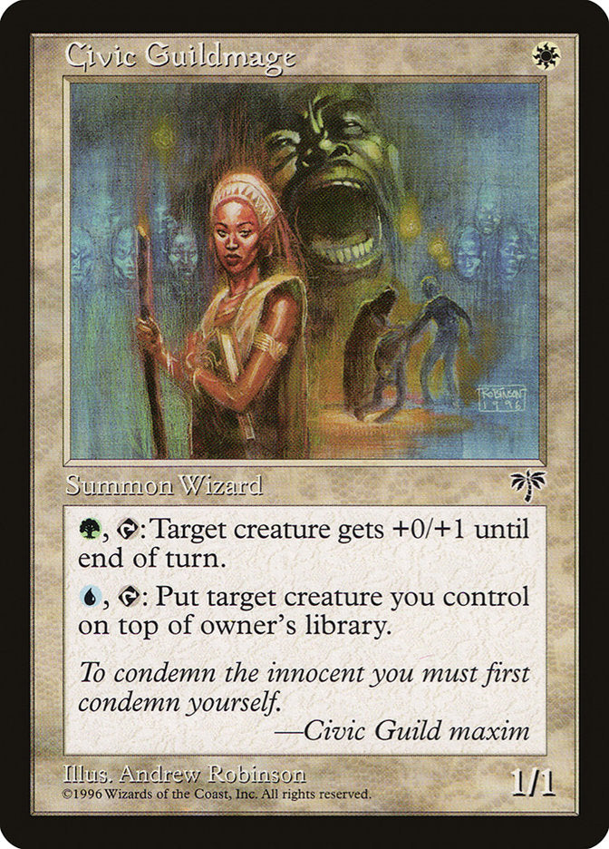 Civic Guildmage [Mirage] | Game Haven TX