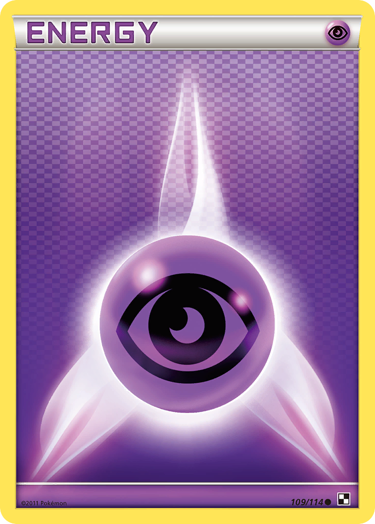 Psychic Energy (109/114) [Black & White: Base Set] | Game Haven TX