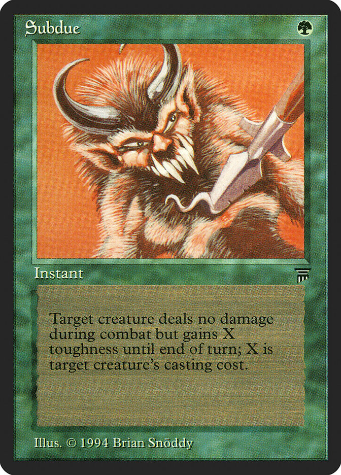 Subdue [Legends] | Game Haven TX