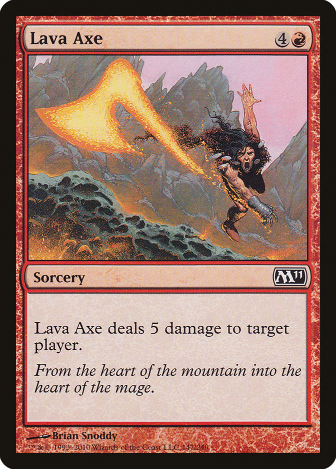 Lava Axe [Magic 2011] | Game Haven TX