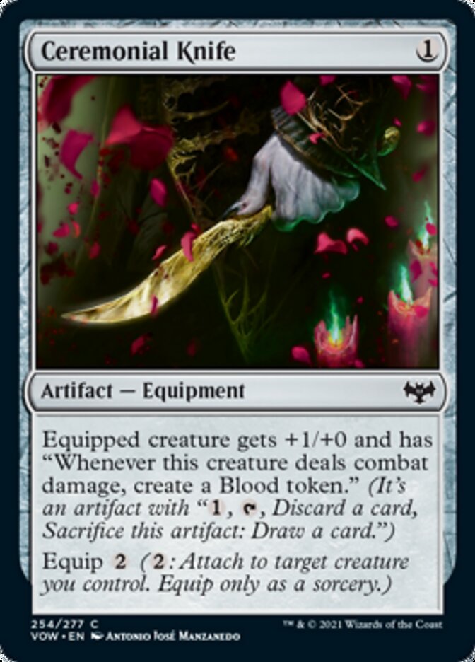 Ceremonial Knife [Innistrad: Crimson Vow] | Game Haven TX