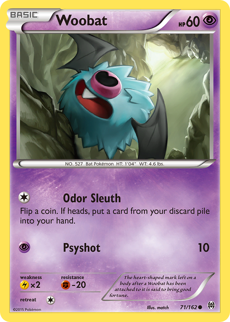 Woobat (71/162) [XY: BREAKthrough] | Game Haven TX