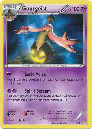 Gourgeist (2/30) [XY: Trainer Kit - Noivern] | Game Haven TX
