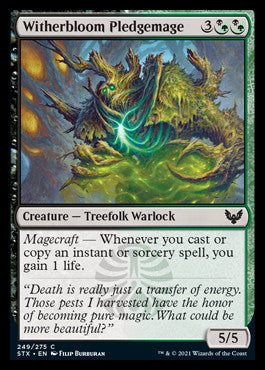 Witherbloom Pledgemage [Strixhaven: School of Mages] | Game Haven TX