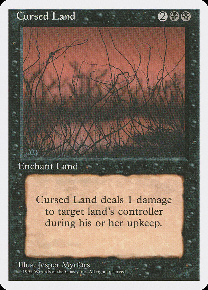 Cursed Land [Fourth Edition] | Game Haven TX