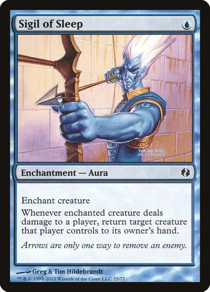 Sigil of Sleep [Duel Decks: Venser vs. Koth] | Game Haven TX