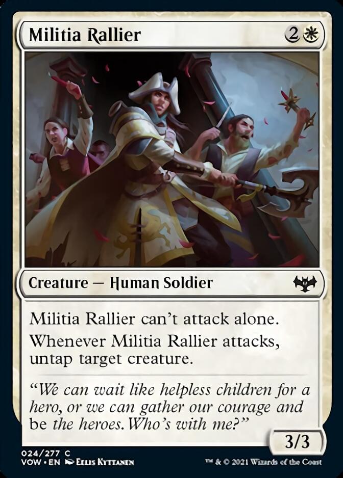Militia Rallier [Innistrad: Crimson Vow] | Game Haven TX