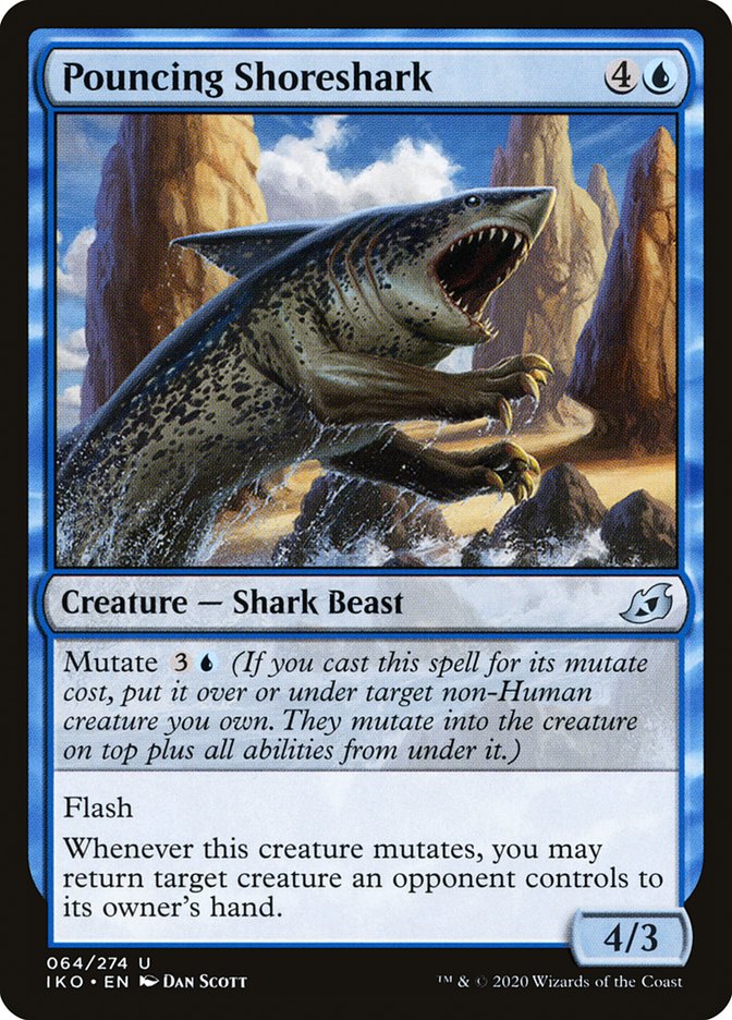 Pouncing Shoreshark [Ikoria: Lair of Behemoths] | Game Haven TX