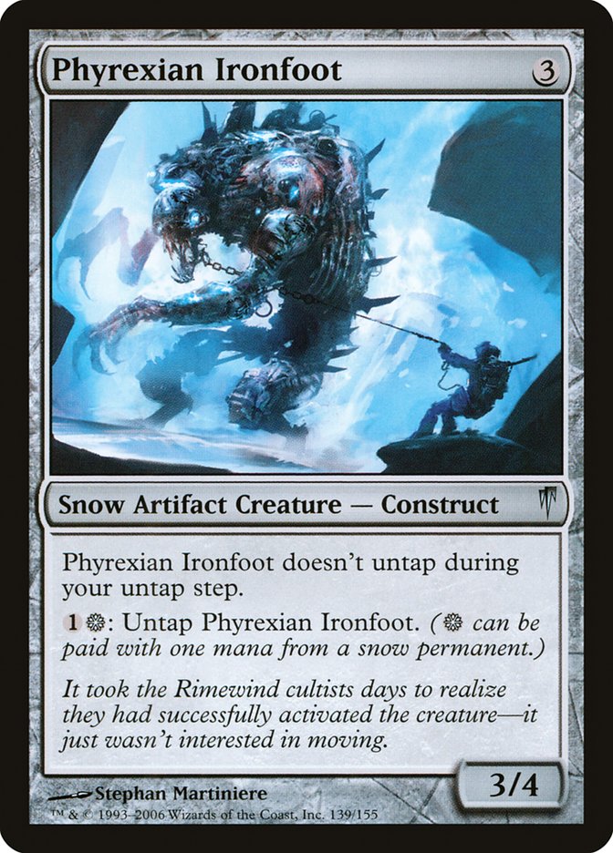 Phyrexian Ironfoot [Coldsnap] | Game Haven TX