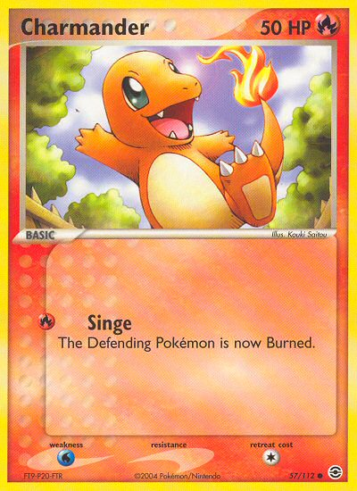 Charmander (57/112) [EX: FireRed & LeafGreen] | Game Haven TX