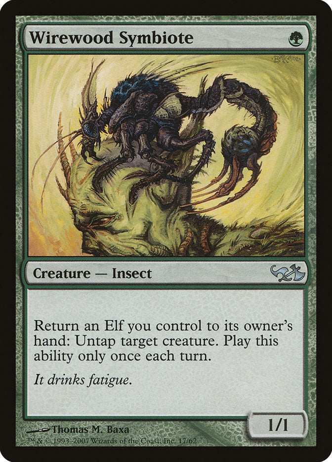 Wirewood Symbiote [Duel Decks: Elves vs. Goblins] | Game Haven TX
